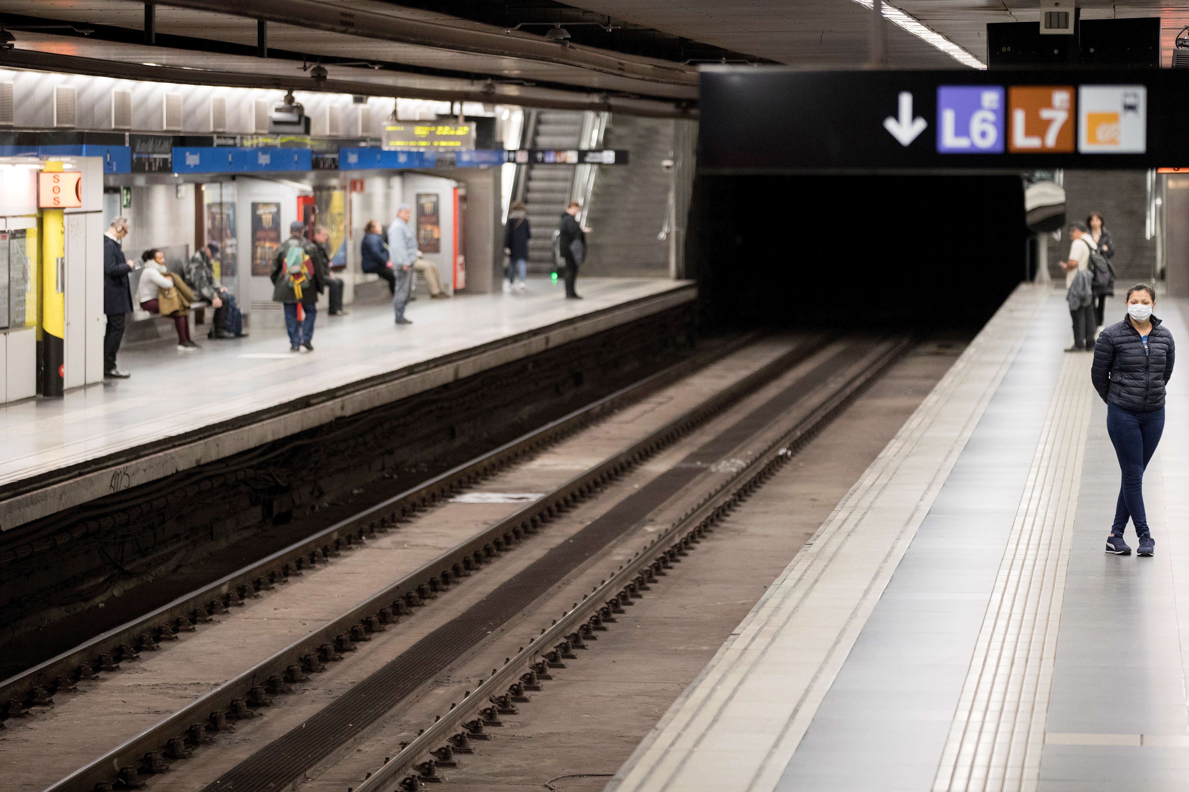 Coronavirus | Més combois al metro a partir de dimarts per evitar aglomeracions