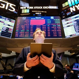 Wall Street borsa Nova York economia Coronavirus - Efe