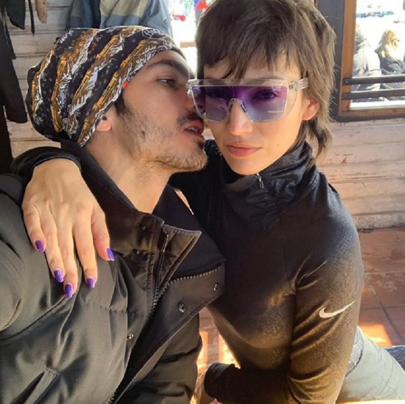Chino Darin Ursula Corbero instagram