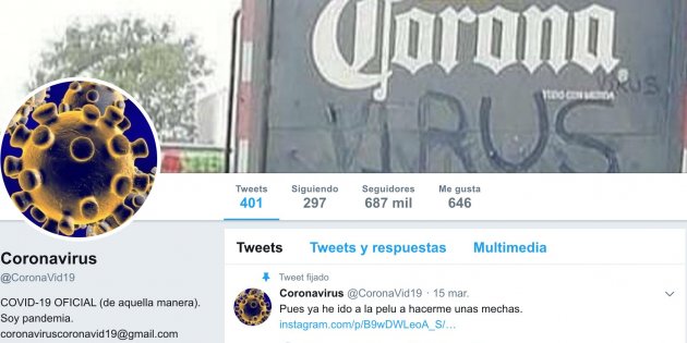 Coronavirus Twitter @coronavid19