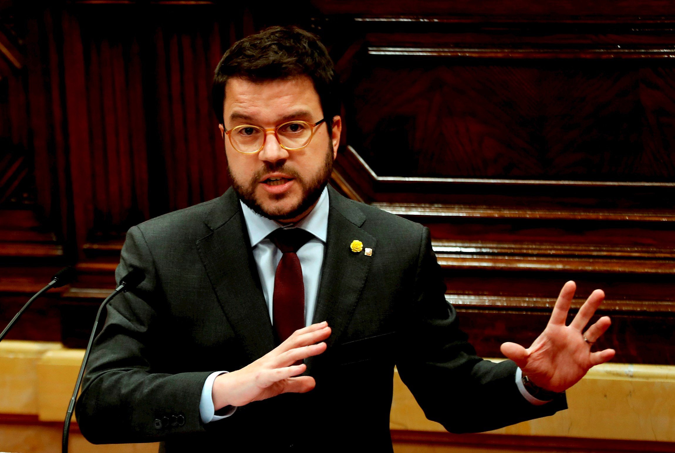 Coronavirus | Aragonès abre el lunes las comparecencias telemáticas al Parlament