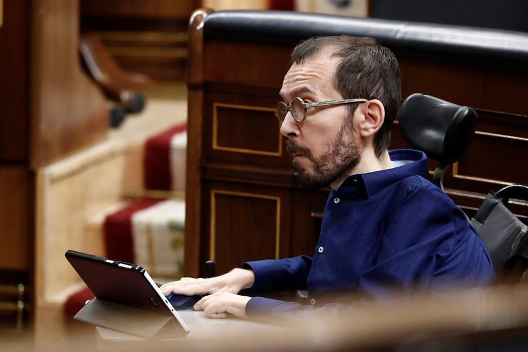 Echenique, a Junqueras: "No és el moment de qüestionar una mesura sensata"