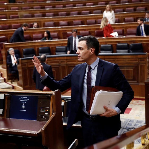 Pedro Sánchez Congrés coronavirus - Efe