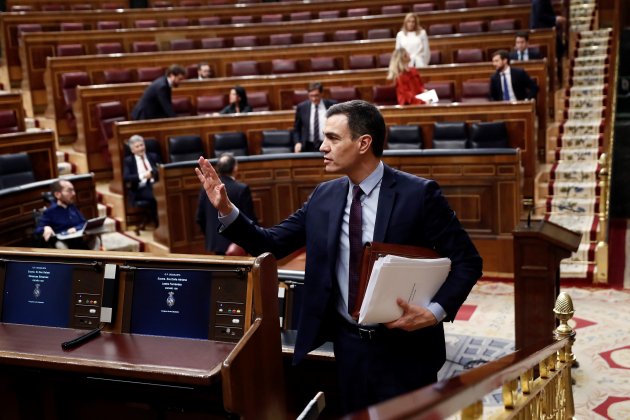 Pedro Sánchez Congrés coronavirus - Efe