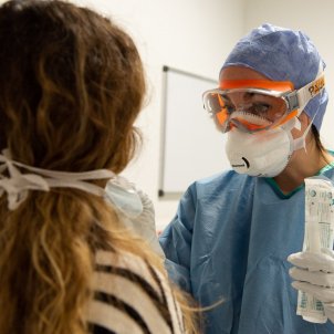 Hospital Clinic coronavirus protecció mascareta - Francisco Àvia Hospital Clínic