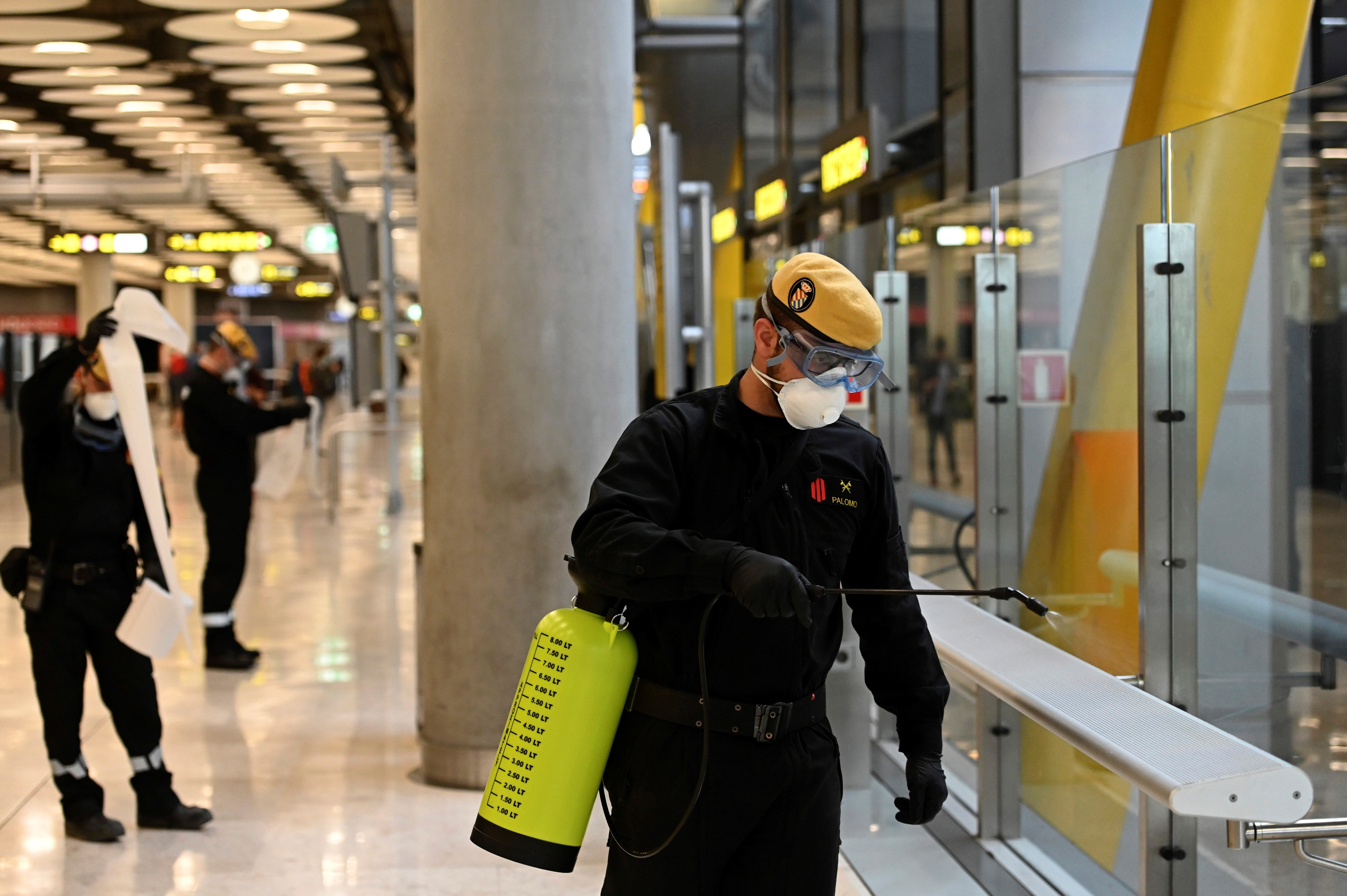 Coronavirus | L’exèrcit realitza les primeres actuacions a Catalunya