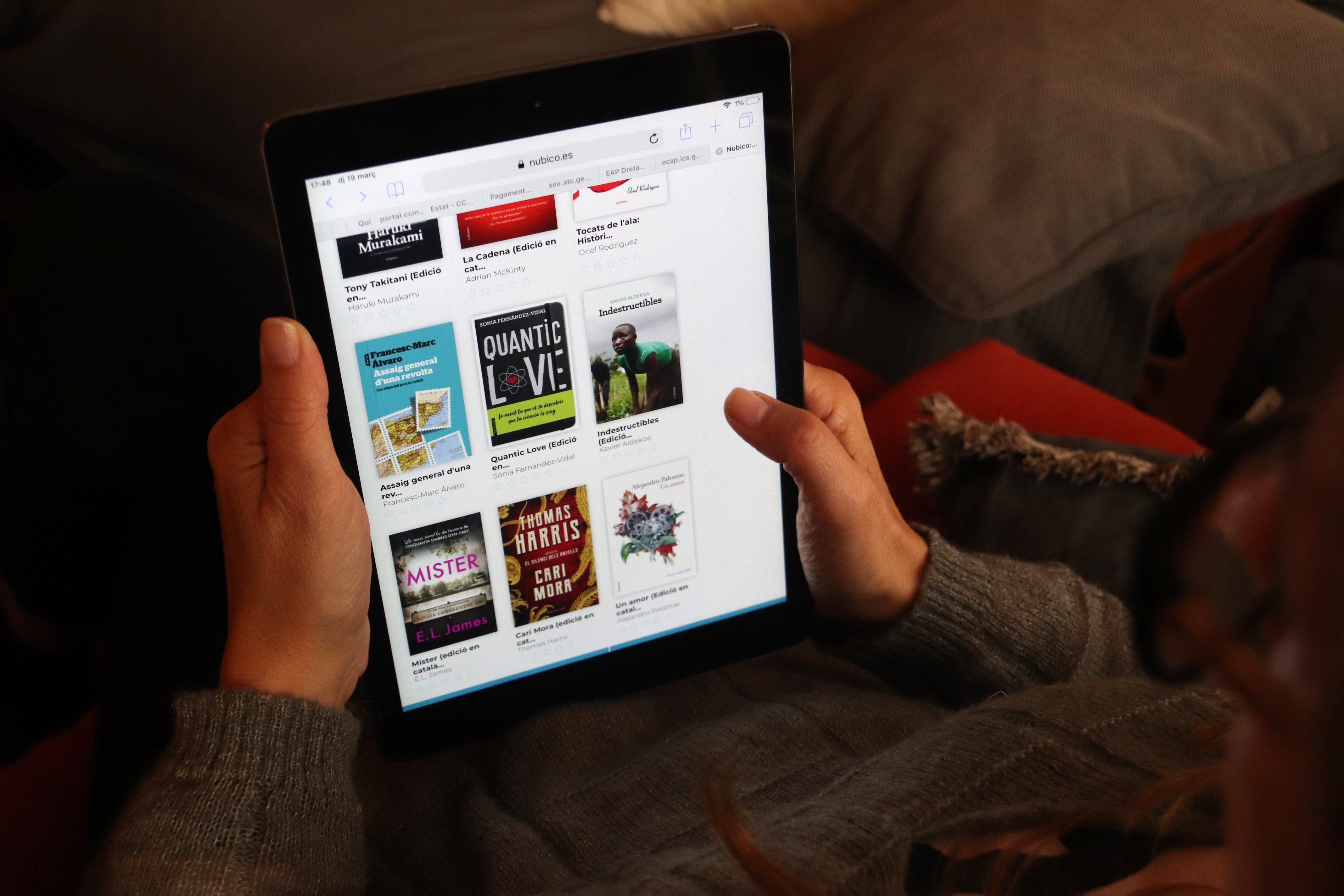 Coronavirus | La venta de e-books crece un 50%