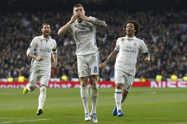 Kroos Sergio Ramos Marcelo Reial Madrid Nàpols Efe