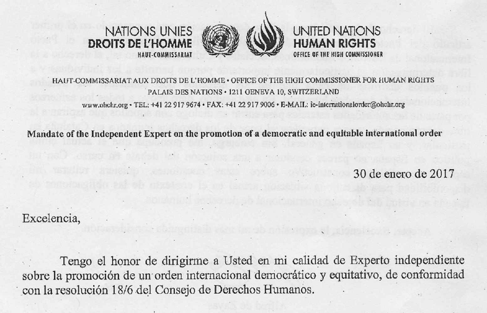 La Operación Catalunya provoca rechazo y preocupación en la ONU