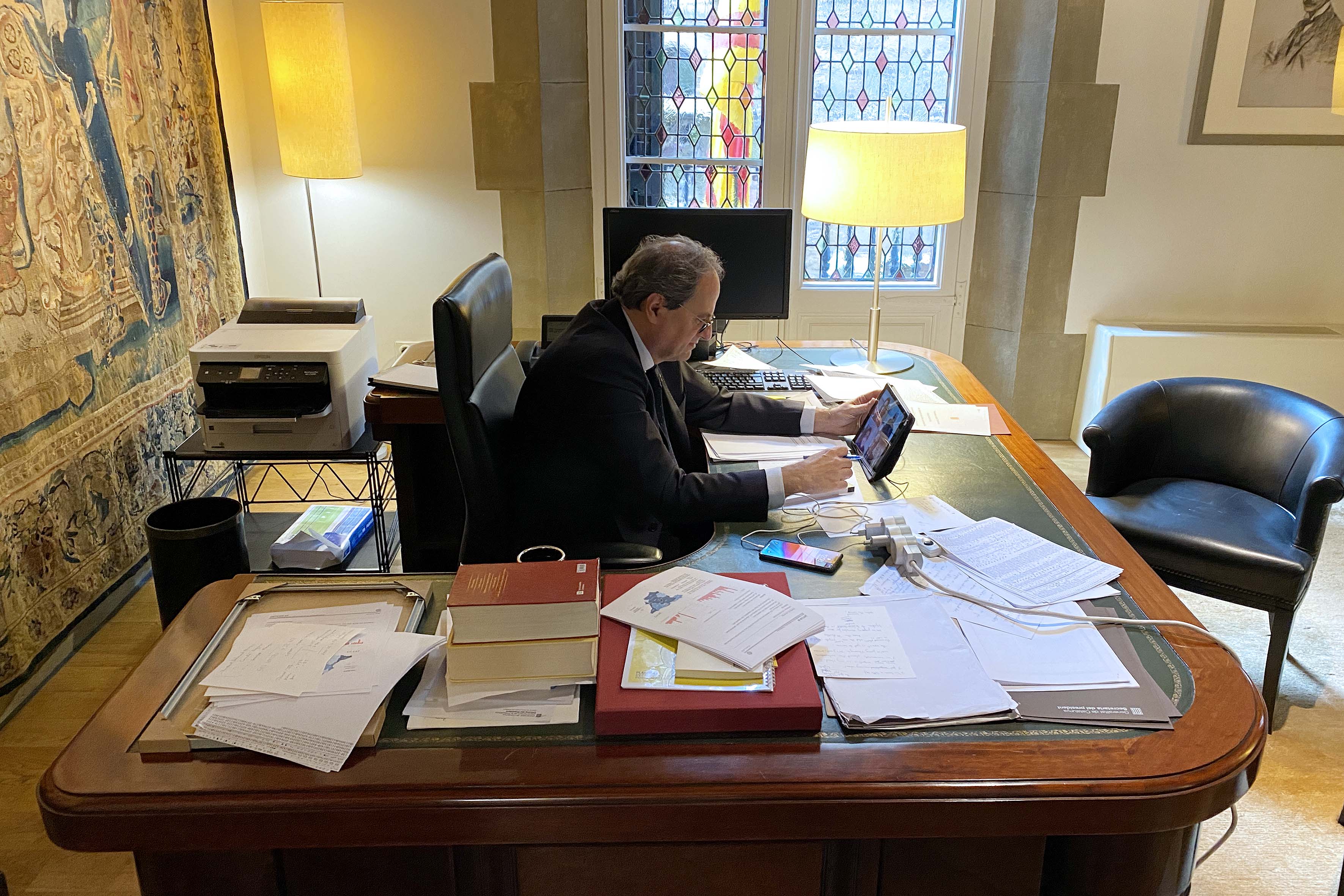 Coronavirus | L'emotiu missatge de Quim Torra a la seva mare