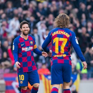 Messi Griezmann Arturo Vidal Barca Europa Press Messi Griezmann Arturo Vidal Barca Europa Press