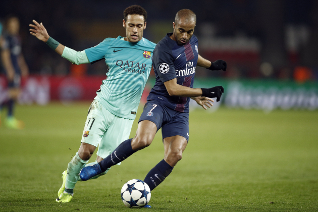 Neymar Lucas Moura PSG Barça EFE
