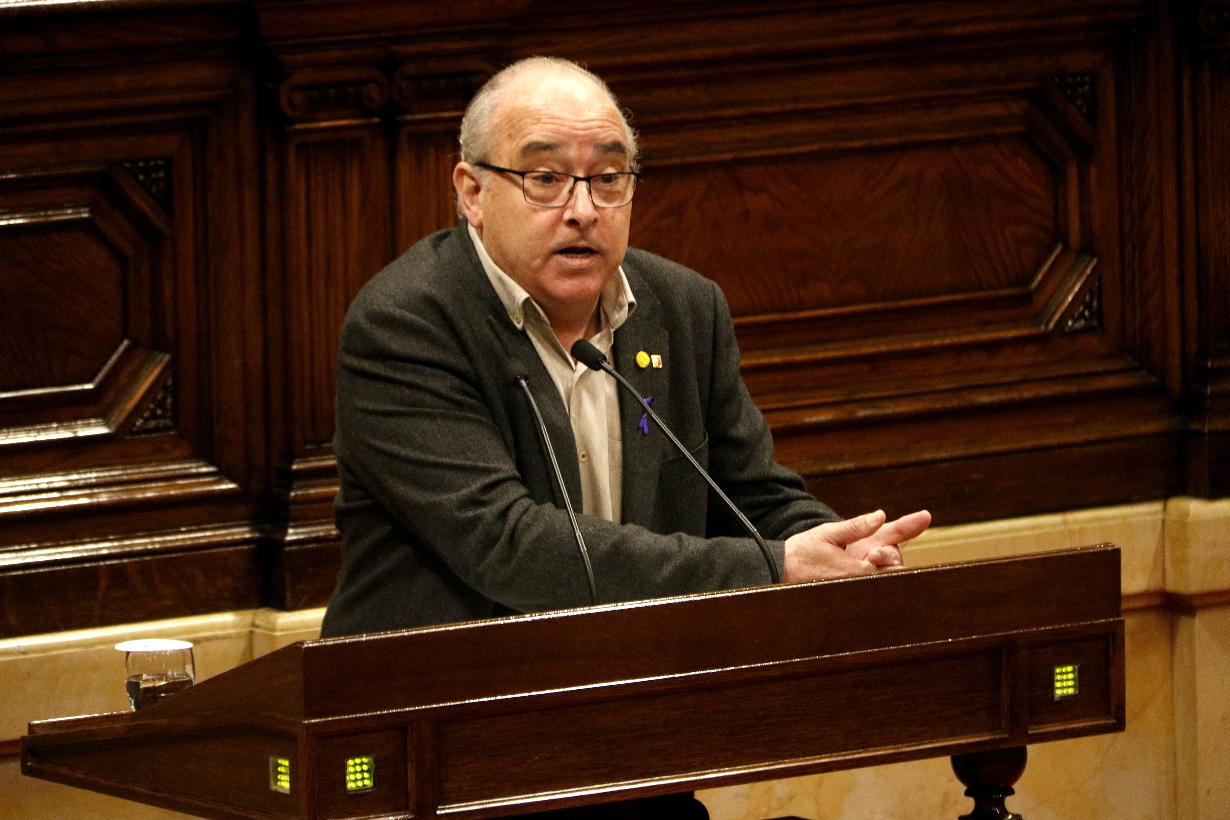 Bargalló: "Hem aconseguit més llits d'UCI, ara calen espais per a l'educació"