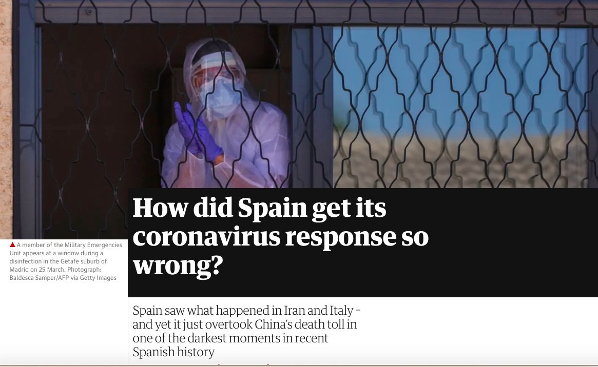 the guardian espana coronavirus
