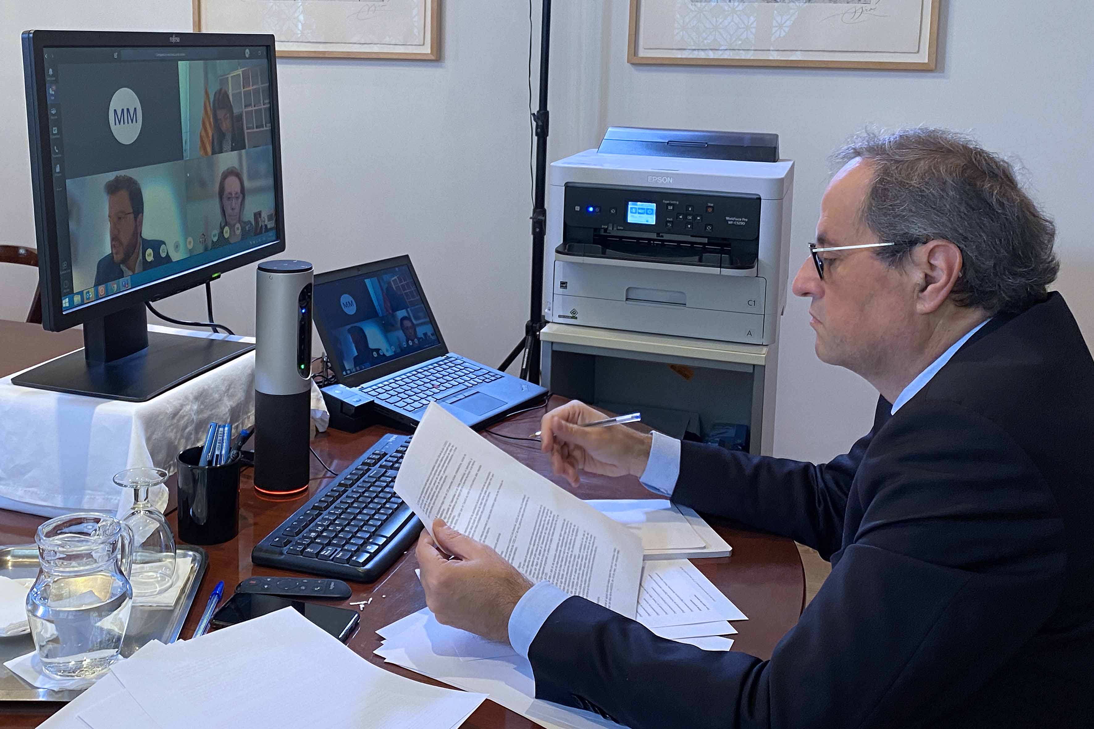 Torra dona negatiu al test del coronavirus i rep l'alta mèdica