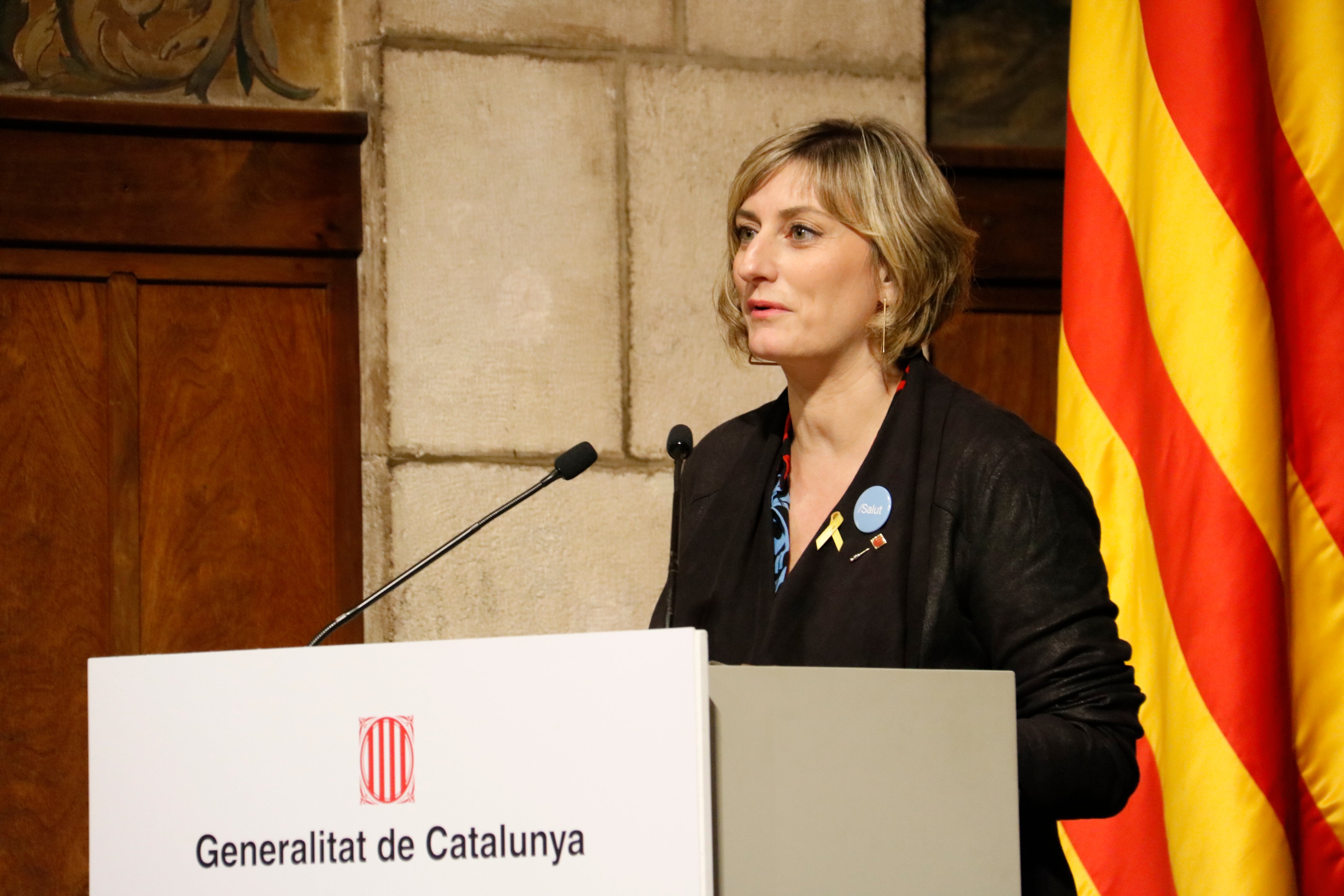 Vergés asks Catalan workers to be virus-vigilant in the current "imposed situation"