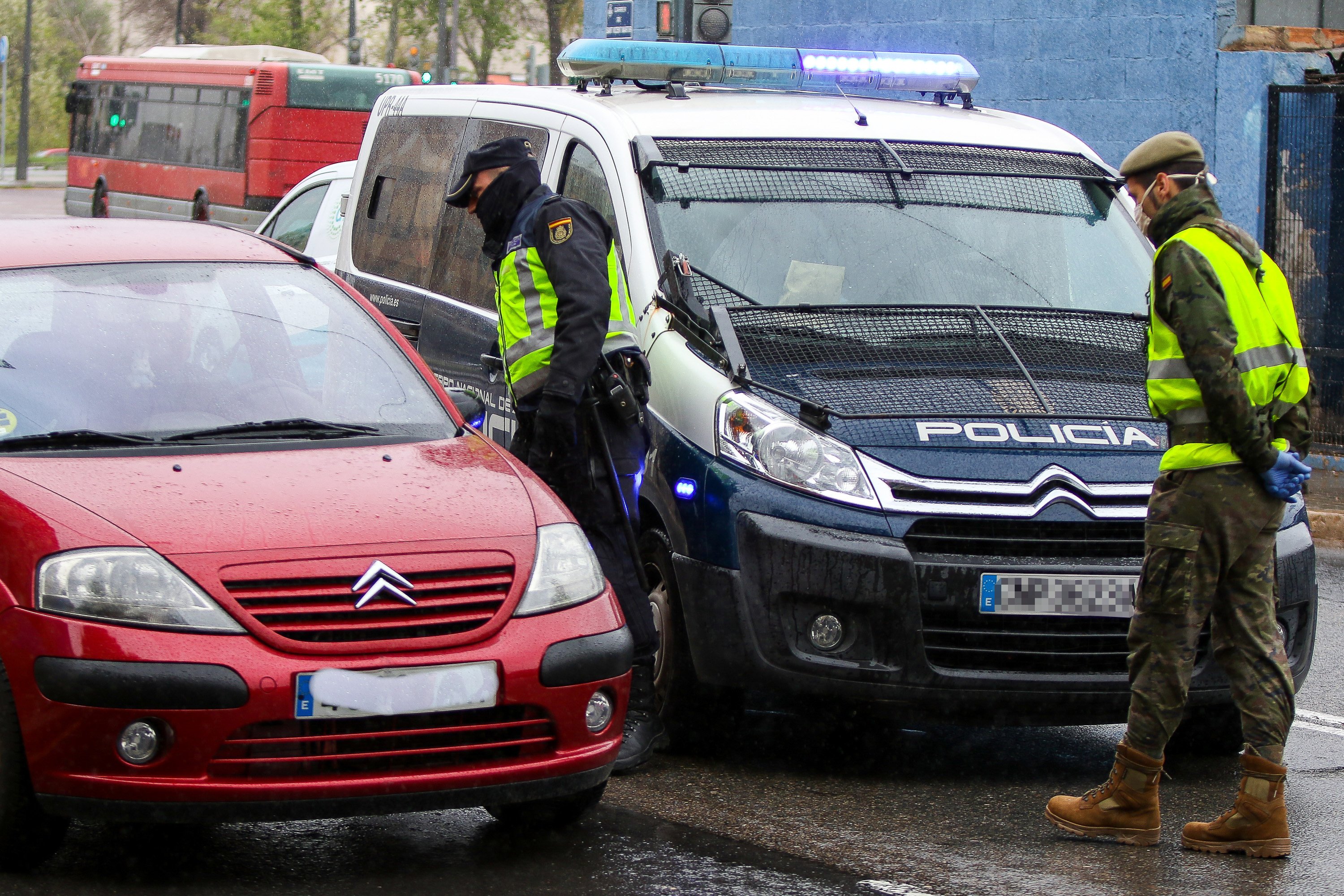 L'incident d'una periodista francesa amb la policia espanyola