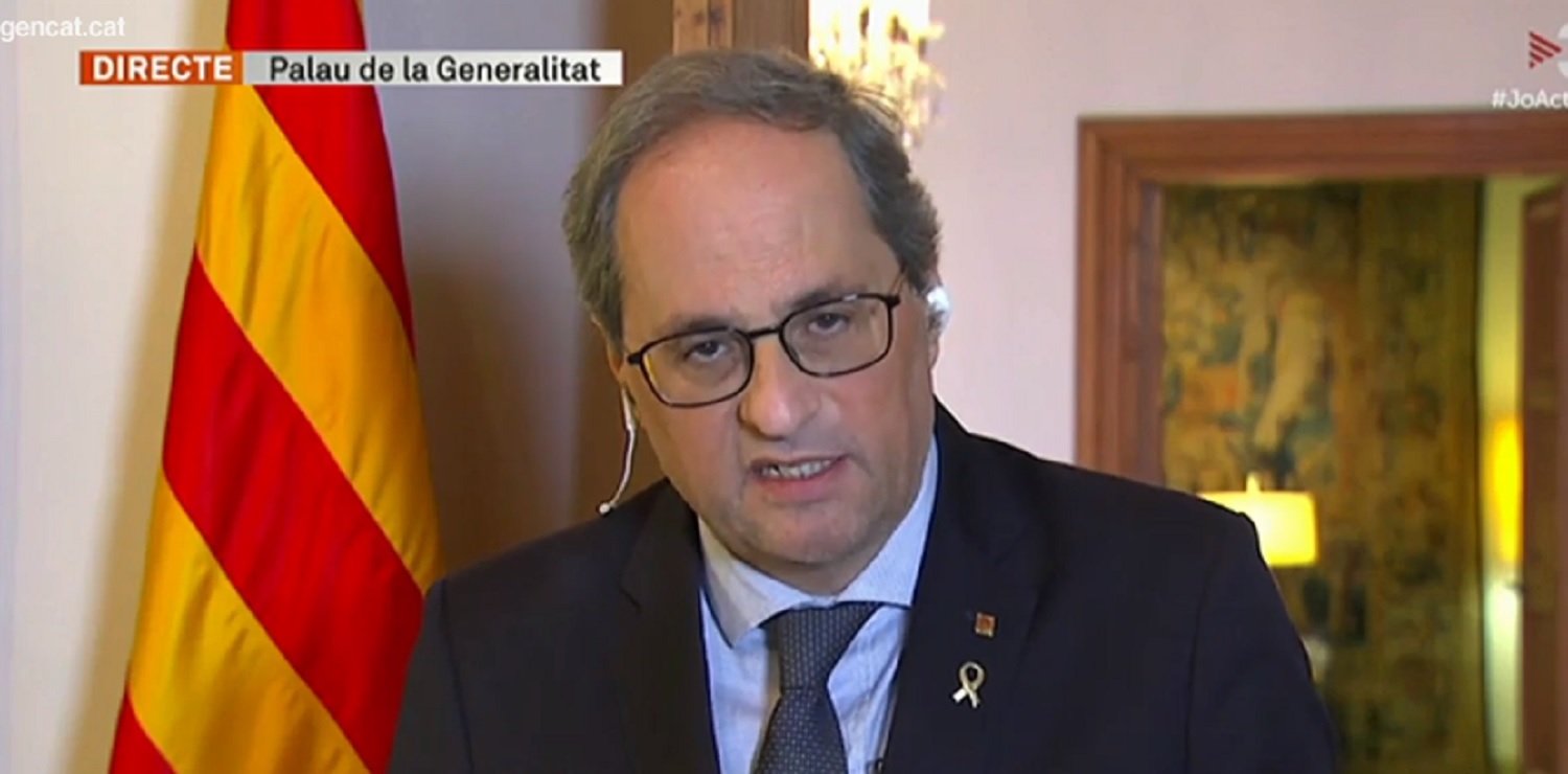 Coronavirus | Torra reclama a Sánchez medidas urgentes para evitar una catástrofe