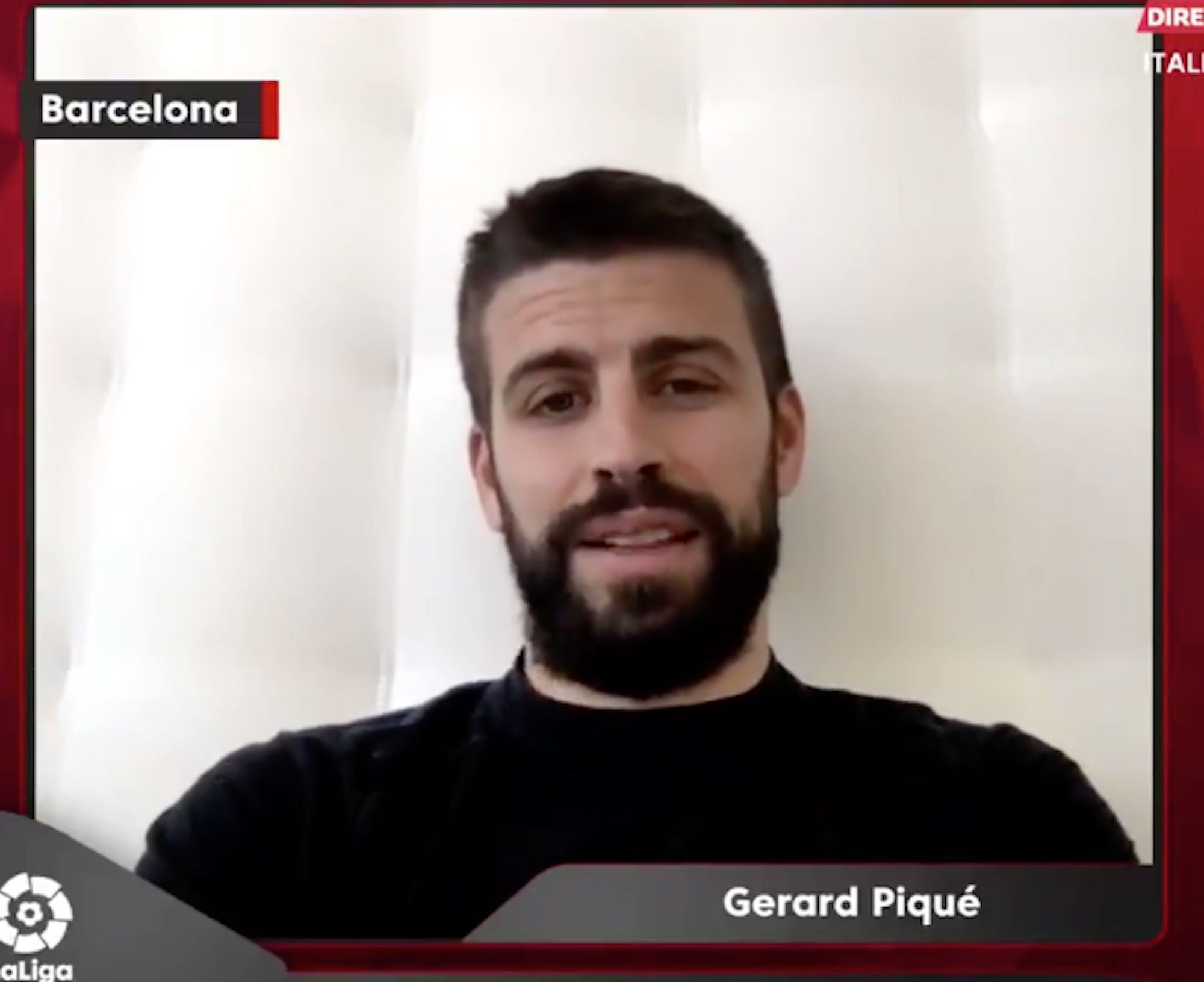 VÍDEO | El mensaje de Piqué sobre el coronavirus: "Juntos somos invencibles"