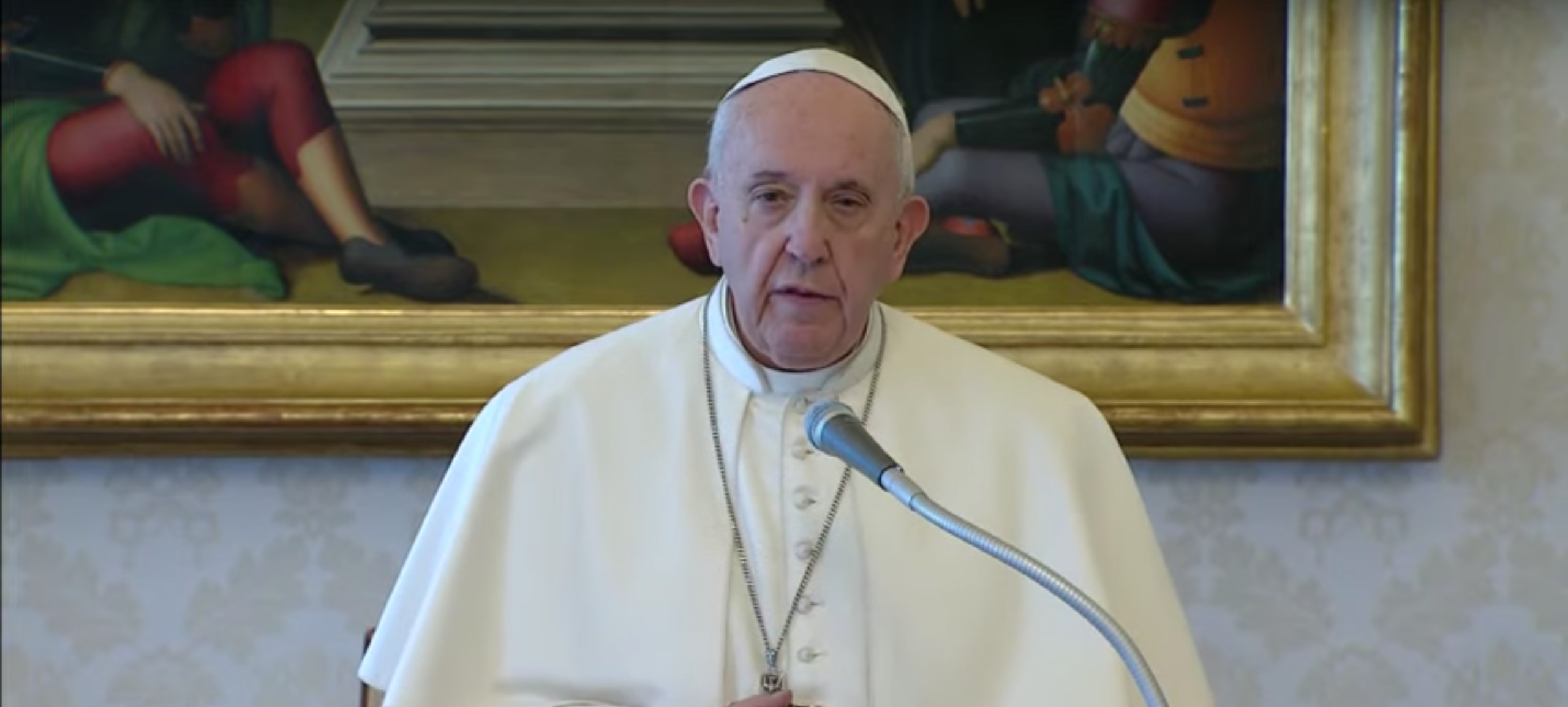 El Papa: "Pareu totes les guerres per vèncer el coronavirus"