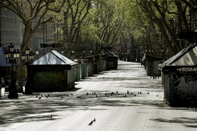 barcelona calles vacías efe