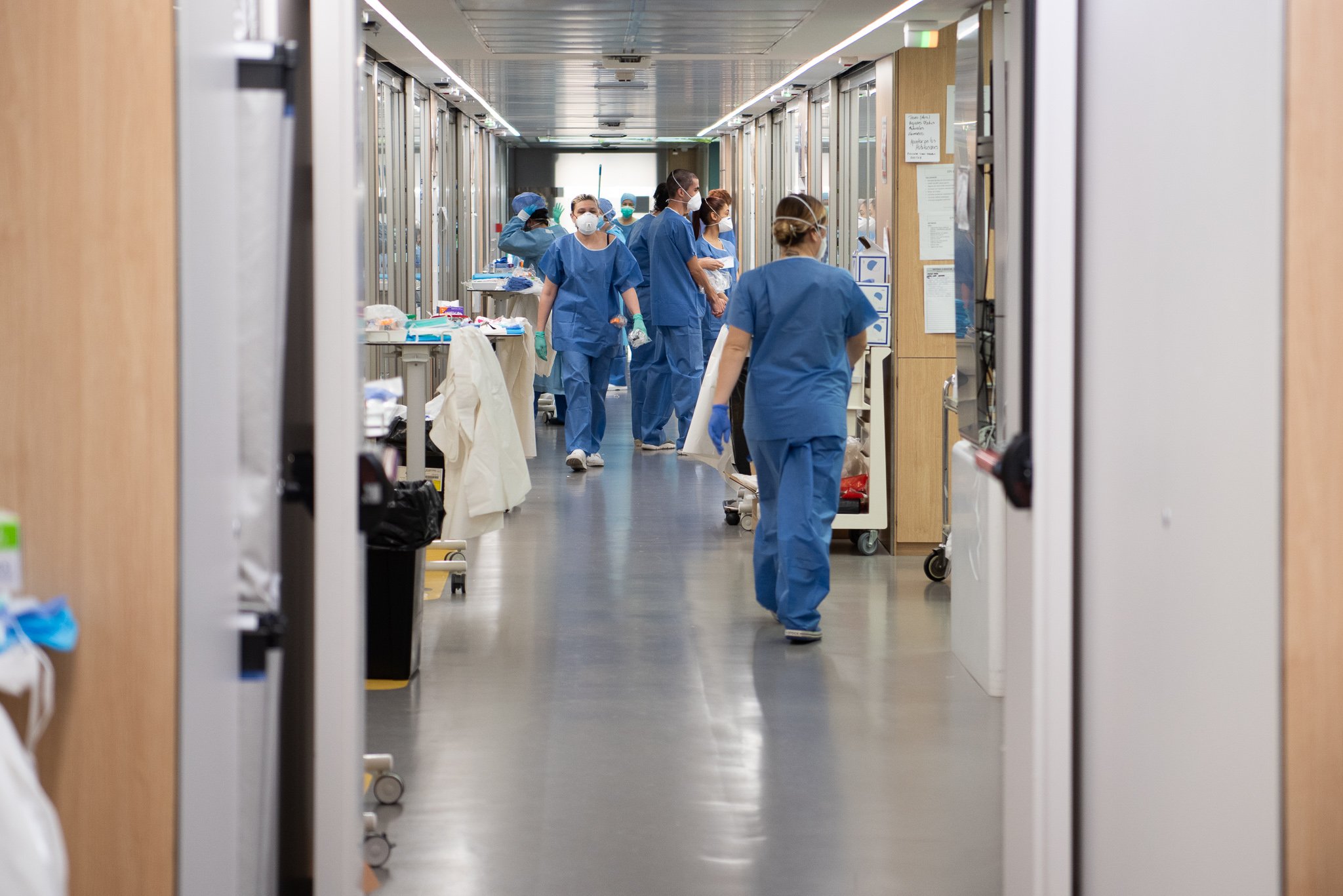 Las enfermeras suspenden la gestión de Illa de la pandemia