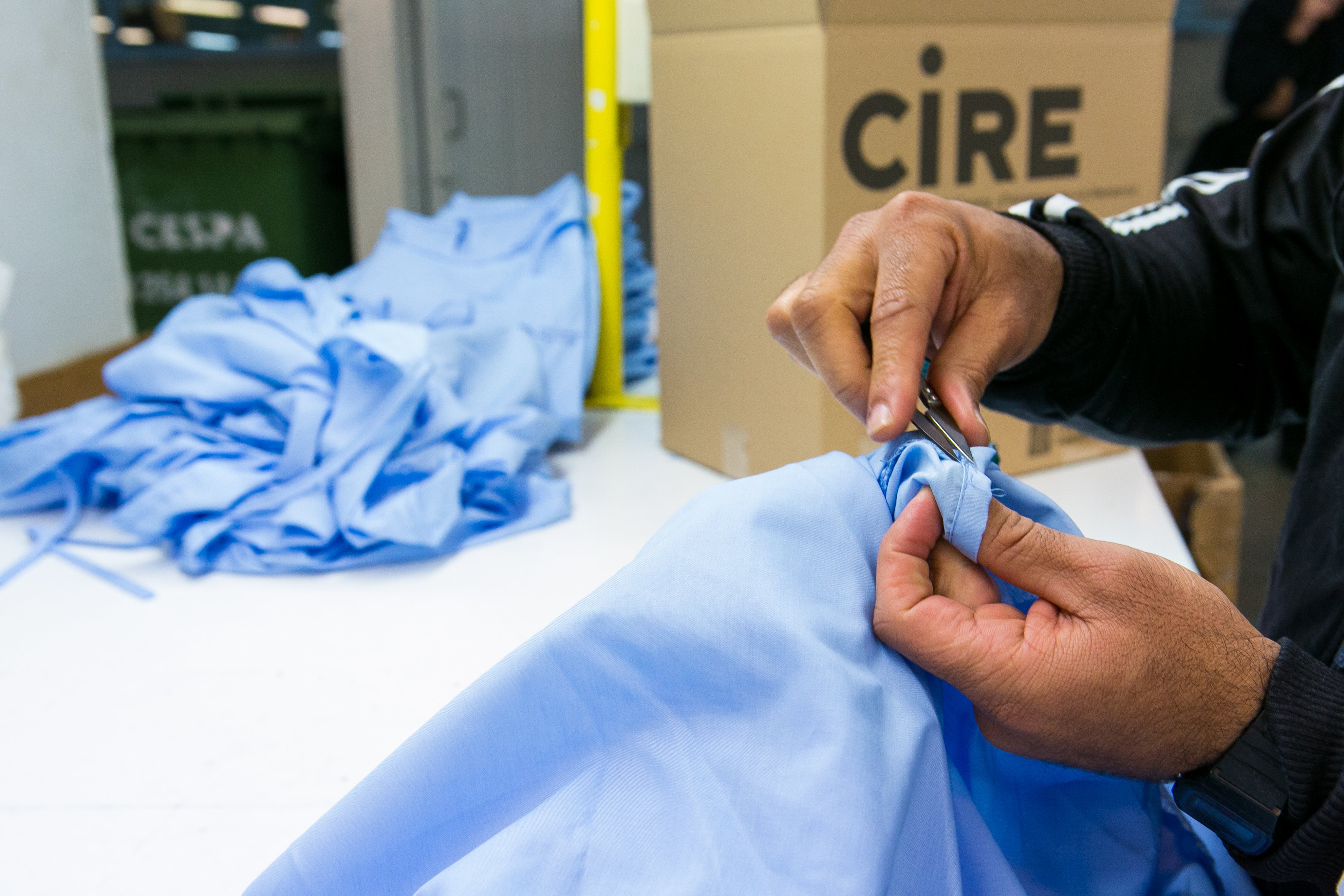 Els presos catalans s'aboquen a ajudar els hospitals durant el coronavirus