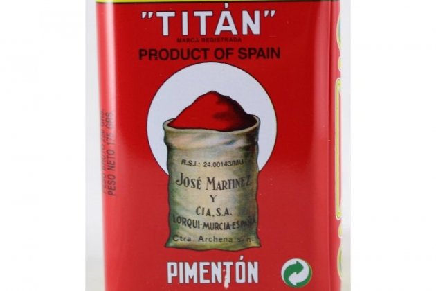 pimenton dulce titan 175 gr