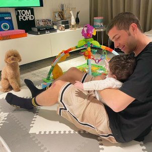 Sergi Roberto Kaia filla Barca baloo @sergiroberto Sergi Roberto Kaia filla Barca baloo @sergiroberto