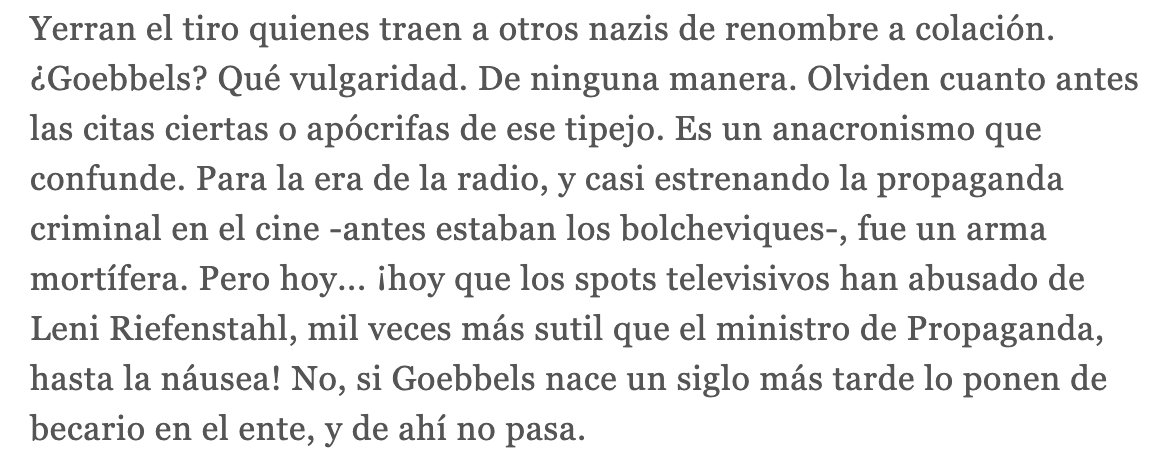 Girauta nazis TVE ABC