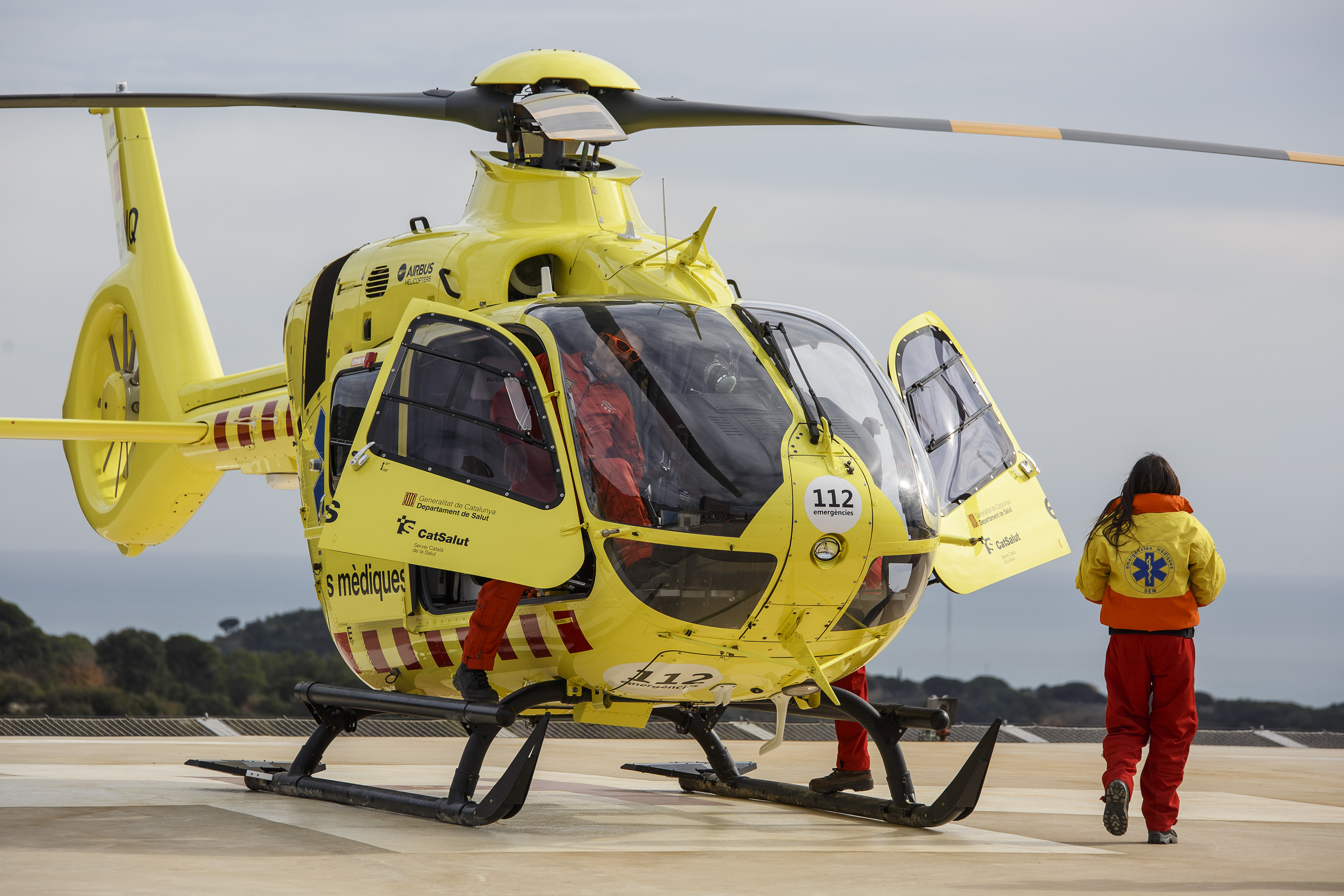 Mor un camioner en sortir de la via i caure al riu a Collbató