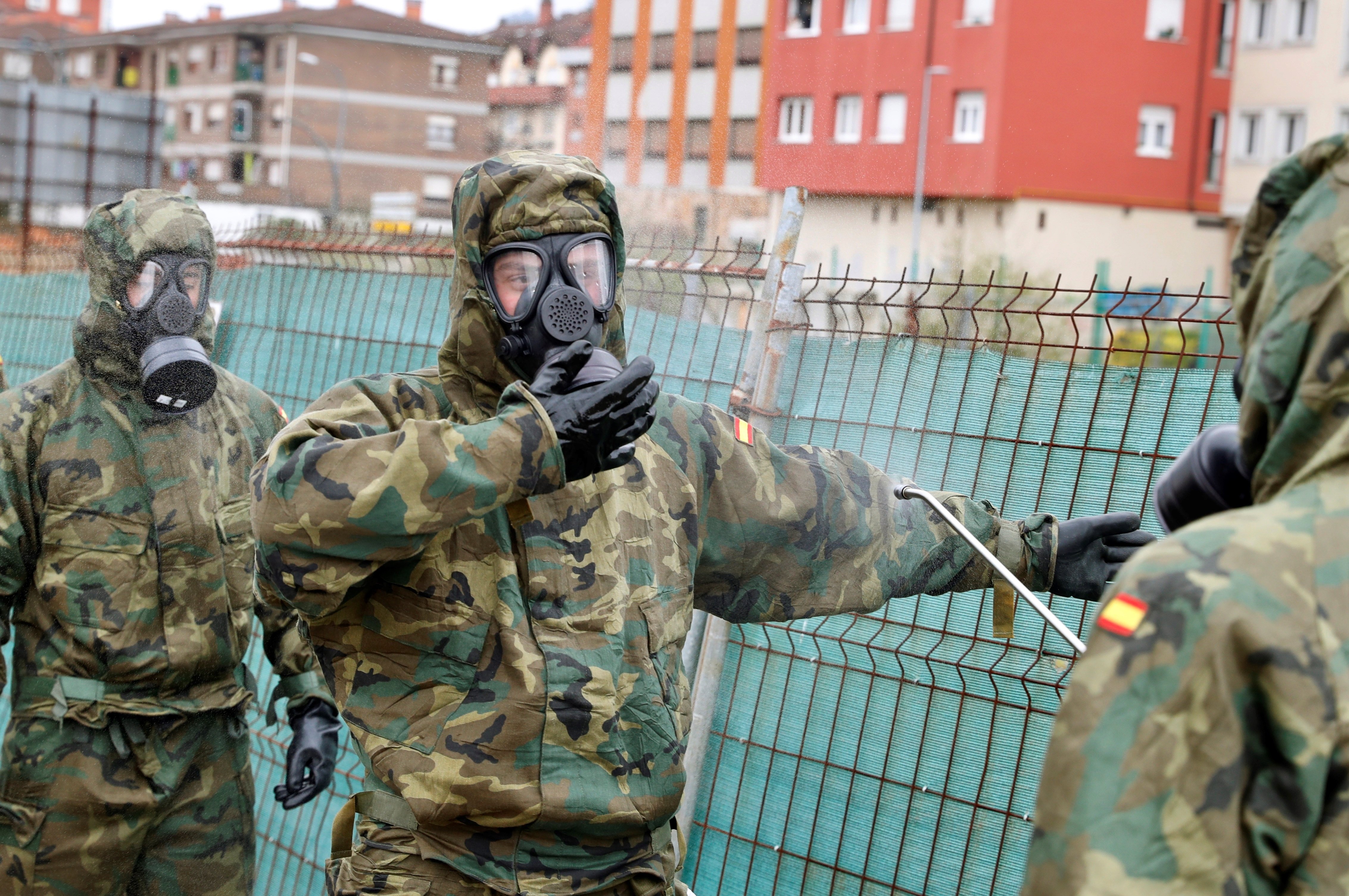 El Ejército empieza a montar instalaciones para hacer tests rápidos