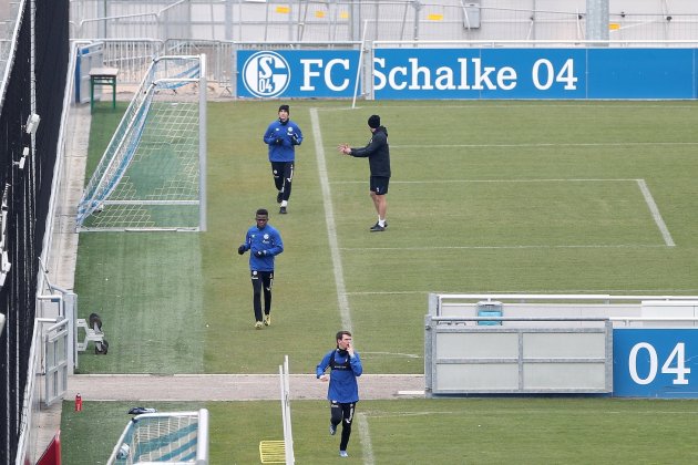 Schalke 04 entrenament EFE