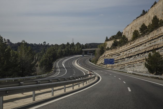 Coronavirus C 16 Viatge cotxe transit carretera autopista  Sergi Alcazar 001