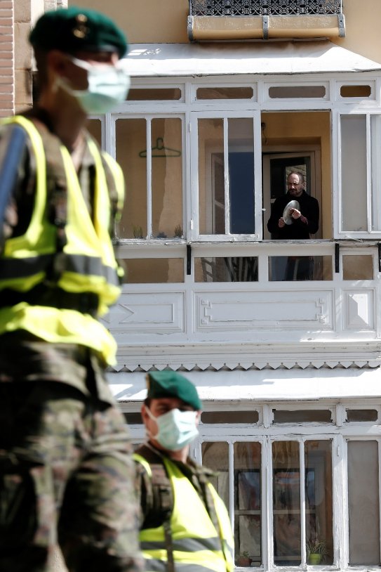 Exércit Pamplona protestas EFE