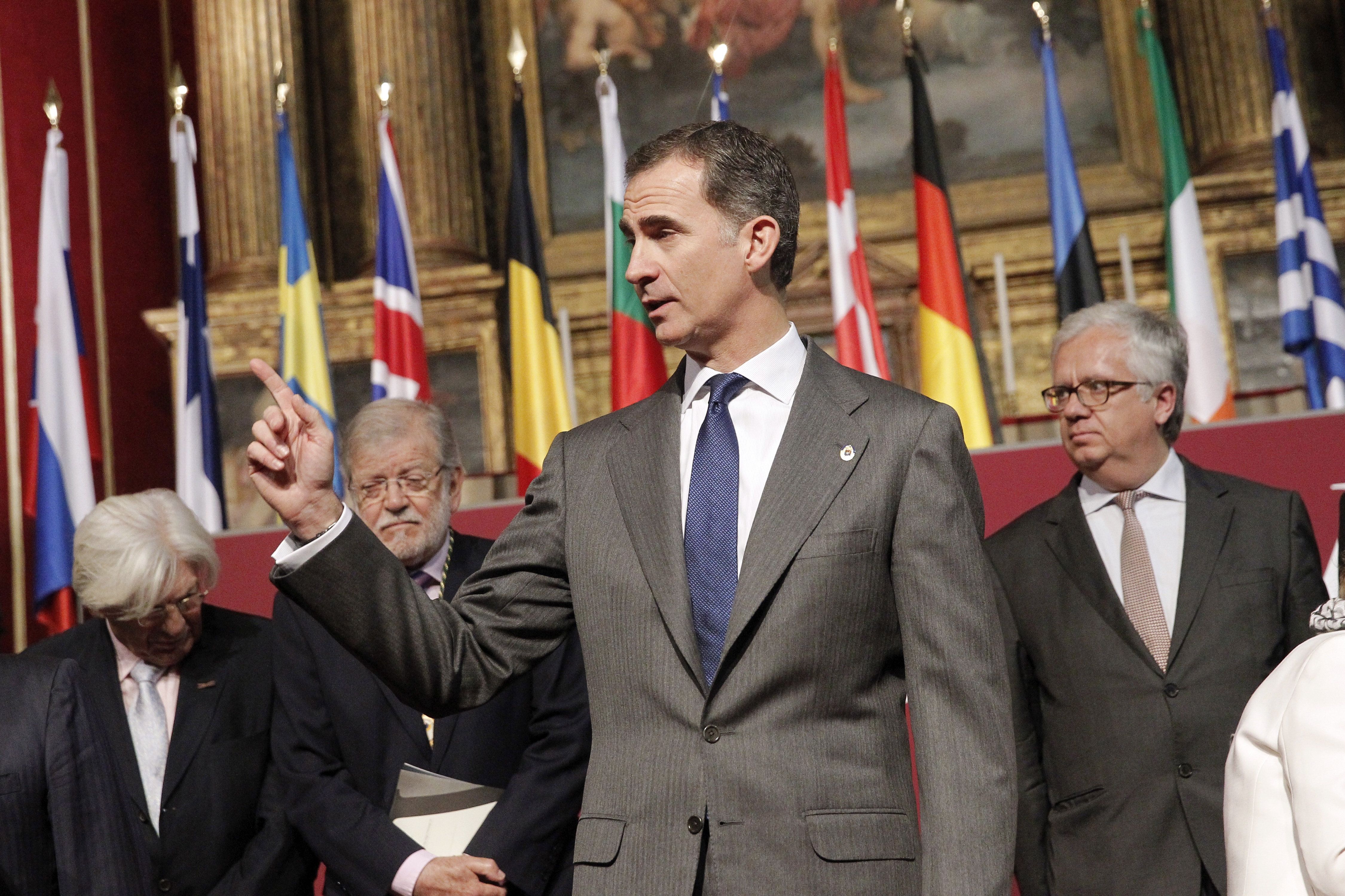 Felipe VI: "Yo llego donde llego"