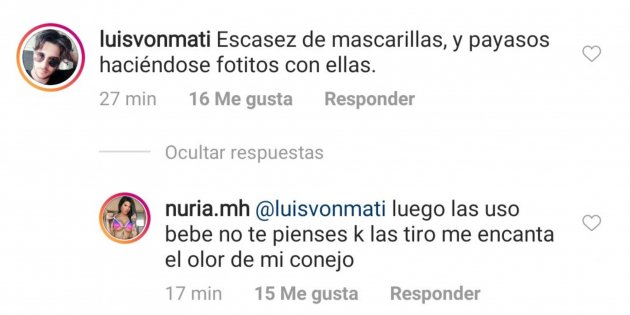 nuria mascarilla respuesta 