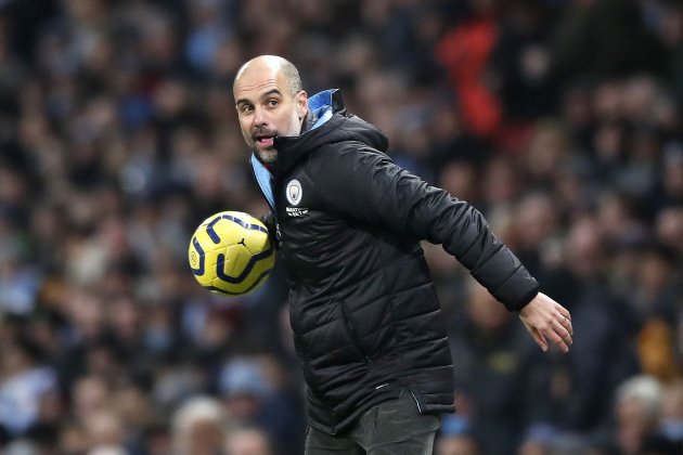 Pep Guardiola Manchester City pilota Europa Press