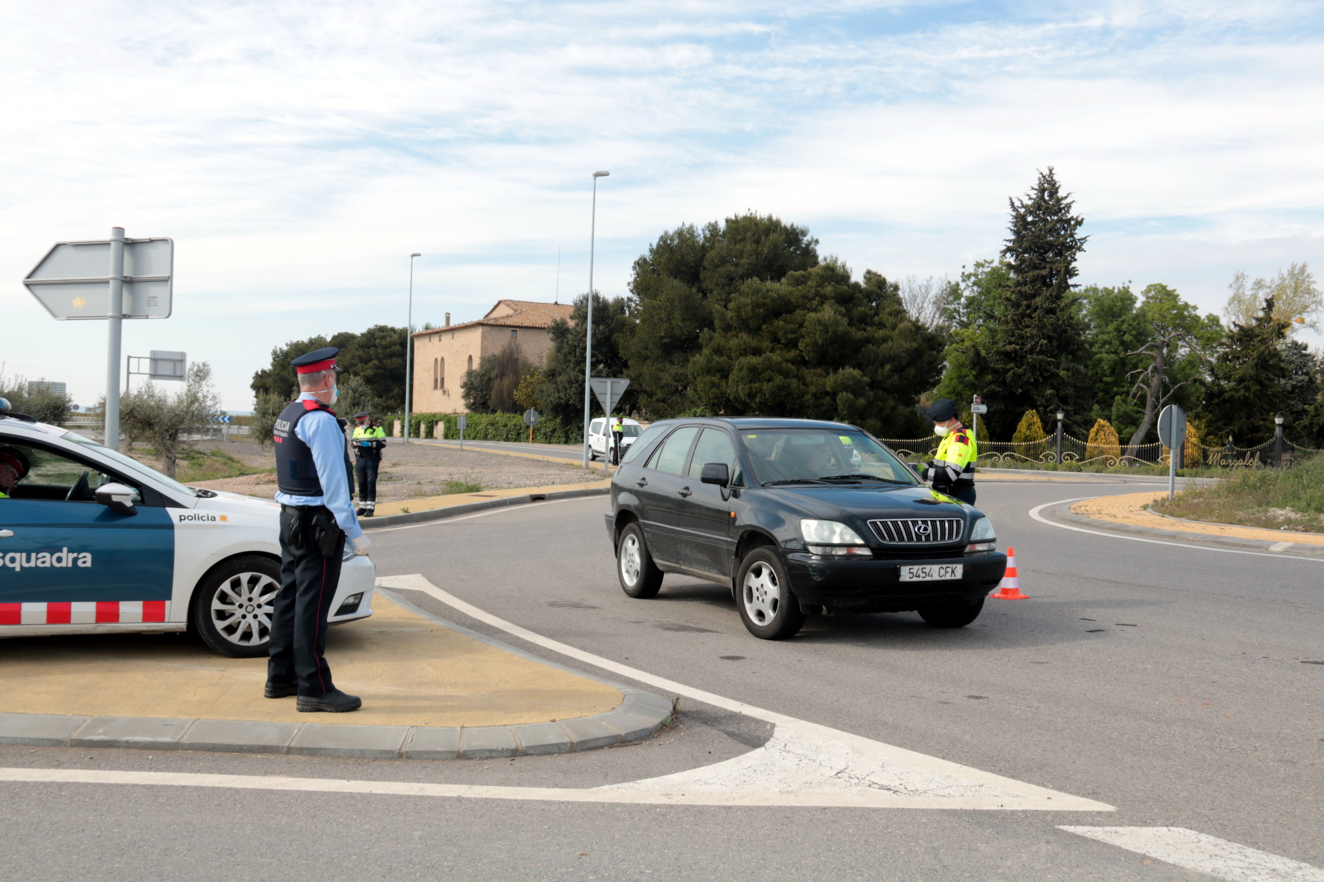 Coronavirus | Els Mossos desmunten els controls perimetrals a la Conca d'Òdena