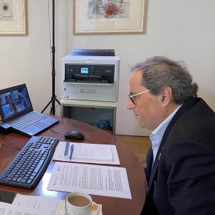 quim torra videoconferencia ruben moreno 2 quim torra videoconferencia ruben moreno 2