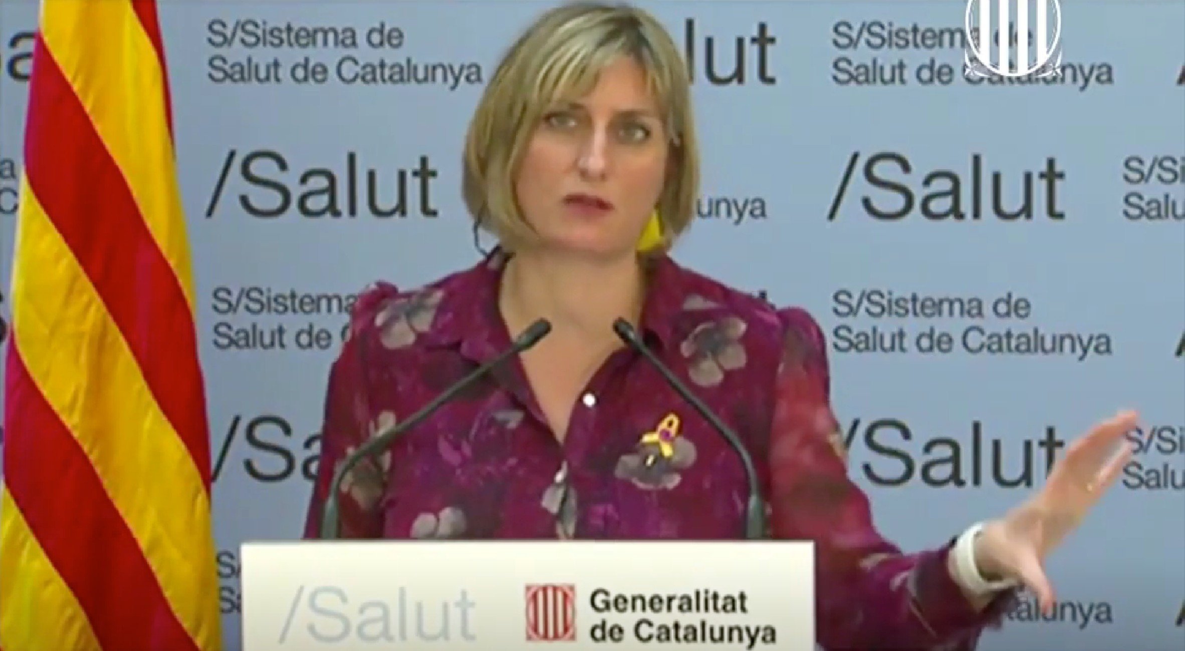 Catalan health minister: "It may not be the coronavirus peak. It may be a ridge"