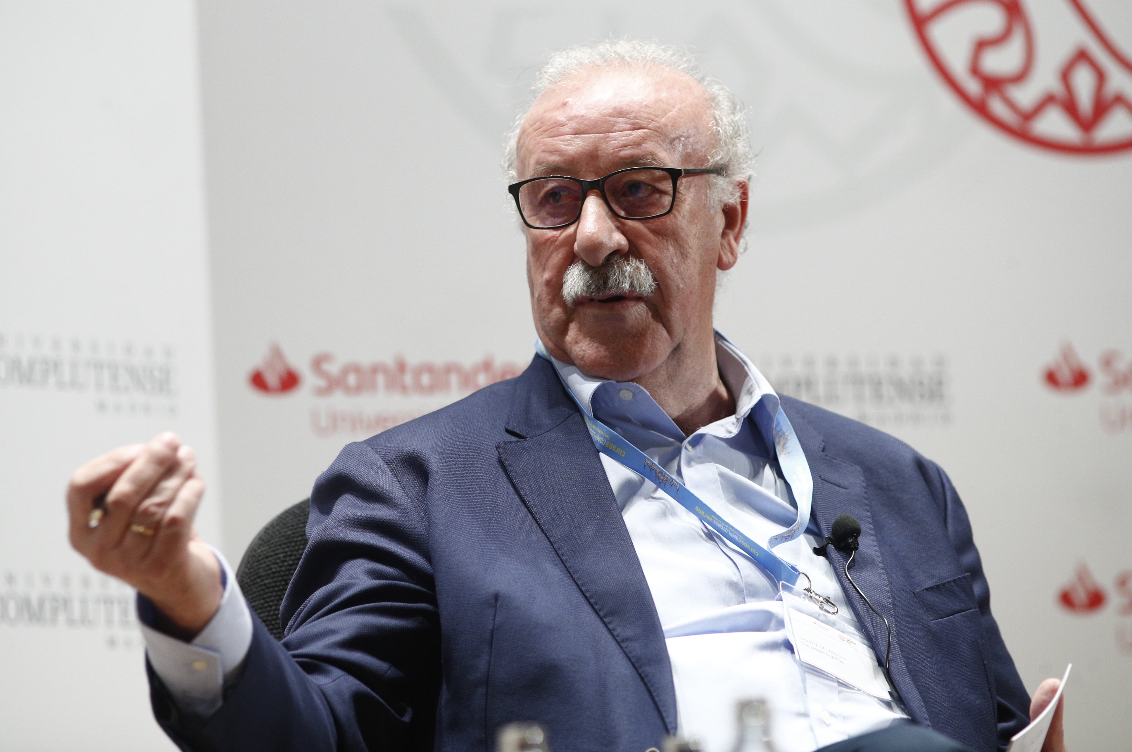 Del Bosque: "Es mezquino intentar sacar rédito político del coronavirus"