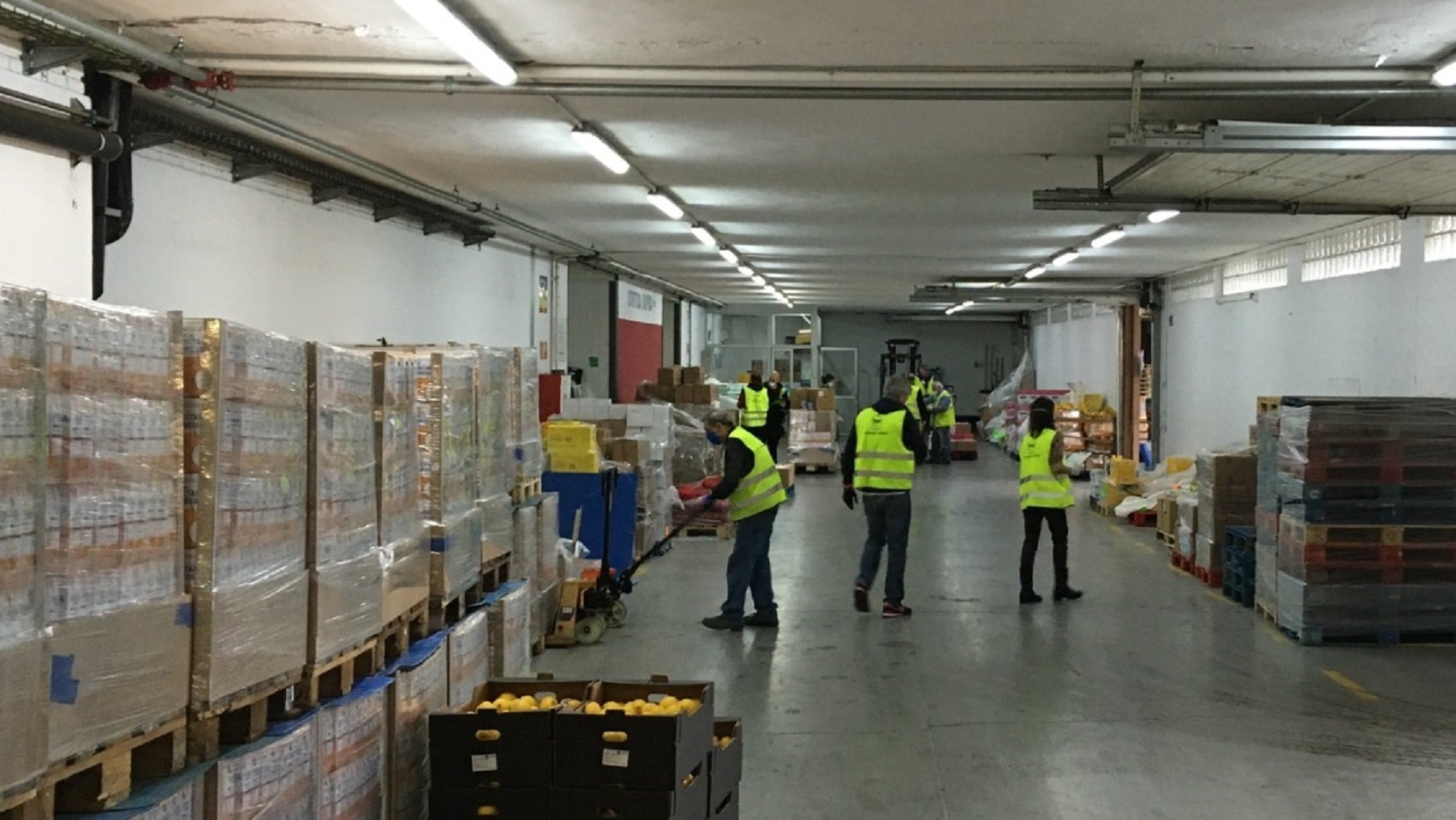 Coronavirus |El Banc dels Aliments ha repartido 900.000 kg de alimentos