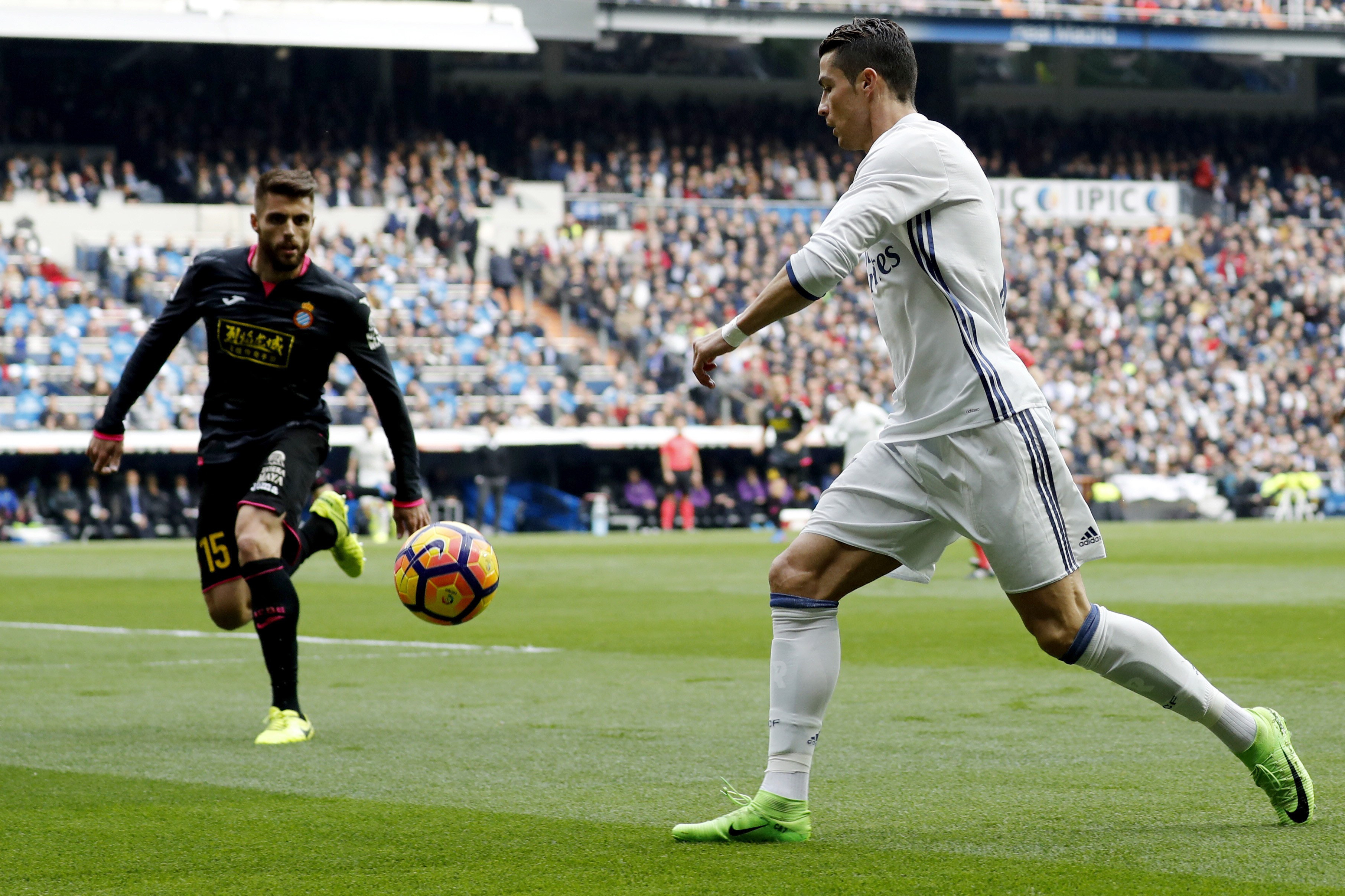 L'Espanyol perd tres punts i sensacions al Bernabéu