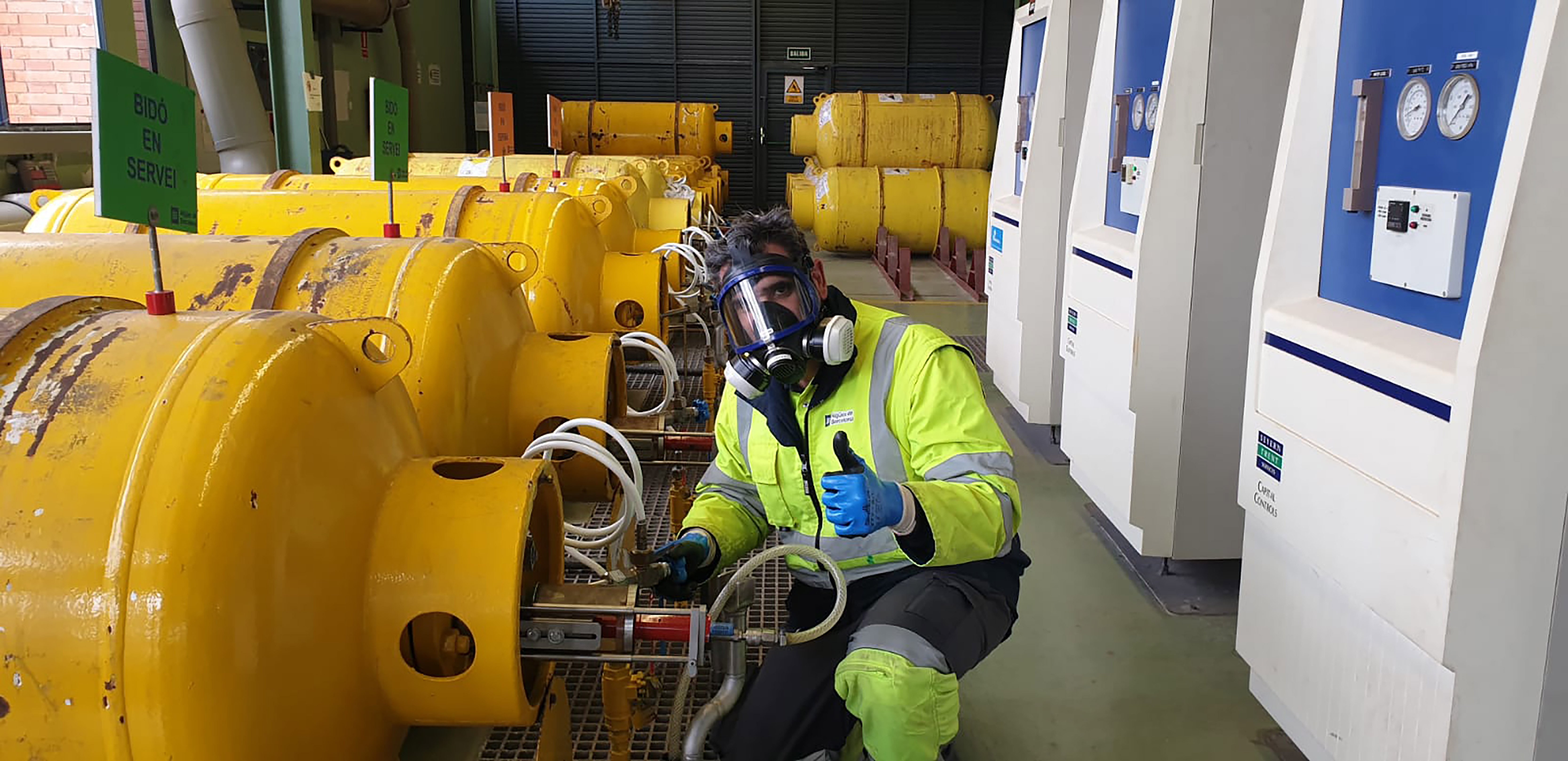 Agbar confina operaris en plantes potabilitzadores per garantir el servei