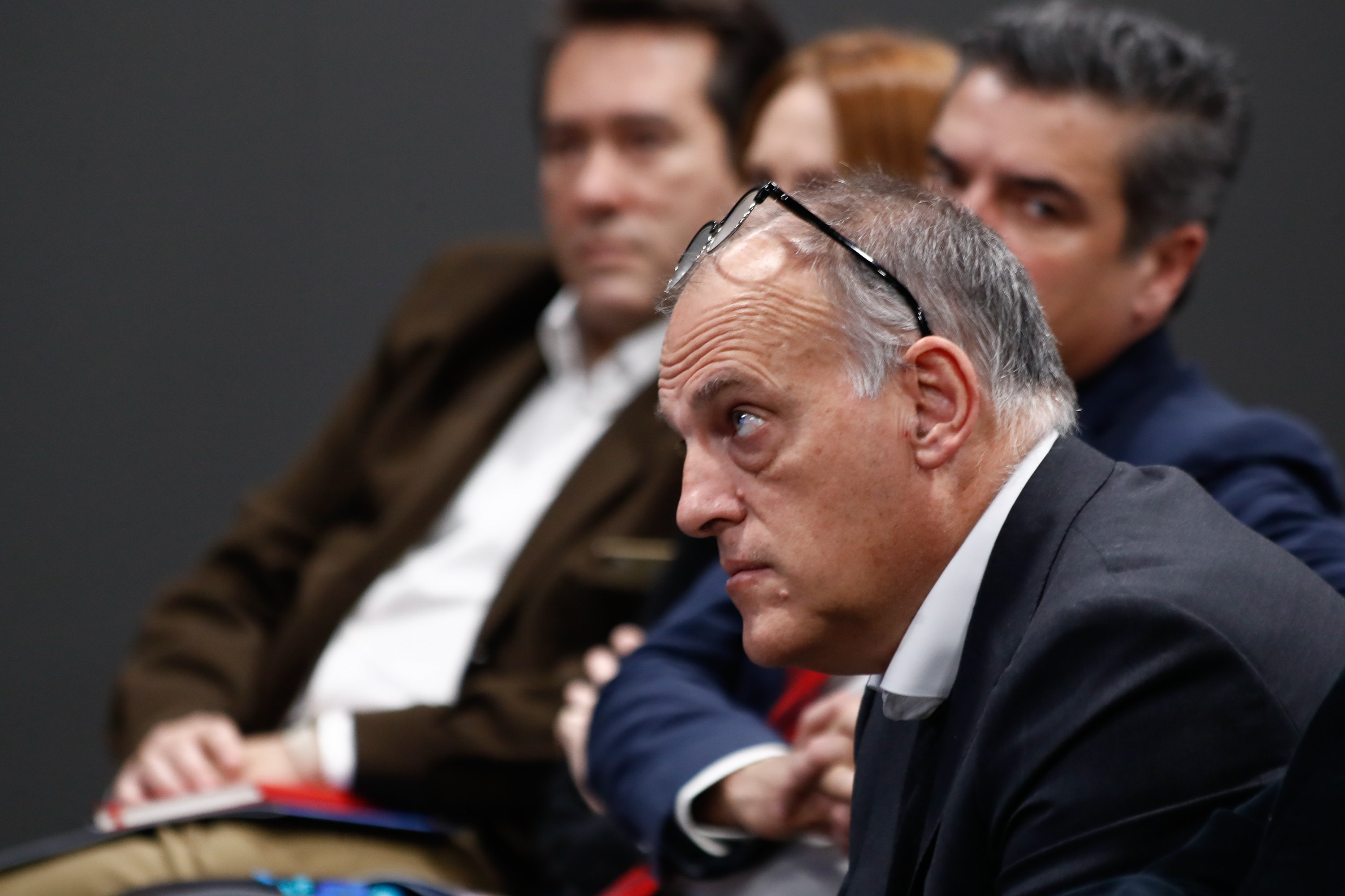 Tebas: "El futbol torna per l'interès d'Espanya"