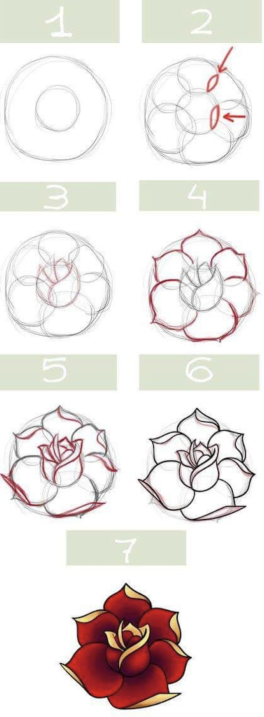 Featured image of post Como Dibujar Una Rosa Facil Para Ni os La explicaci n siguiente le ofrece dos las rosas se presentan en varios colores