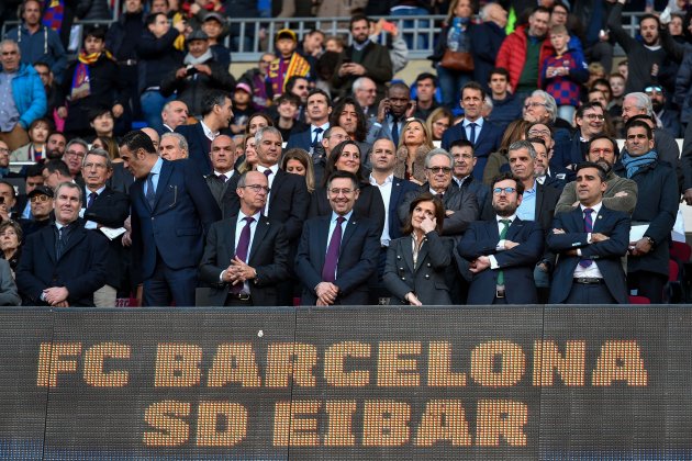 Bartomeu Barça Eibar llotja EuropaPress