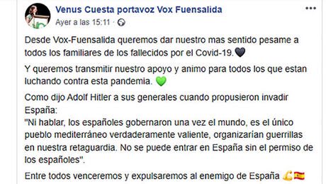 Venus Cuesta facebook