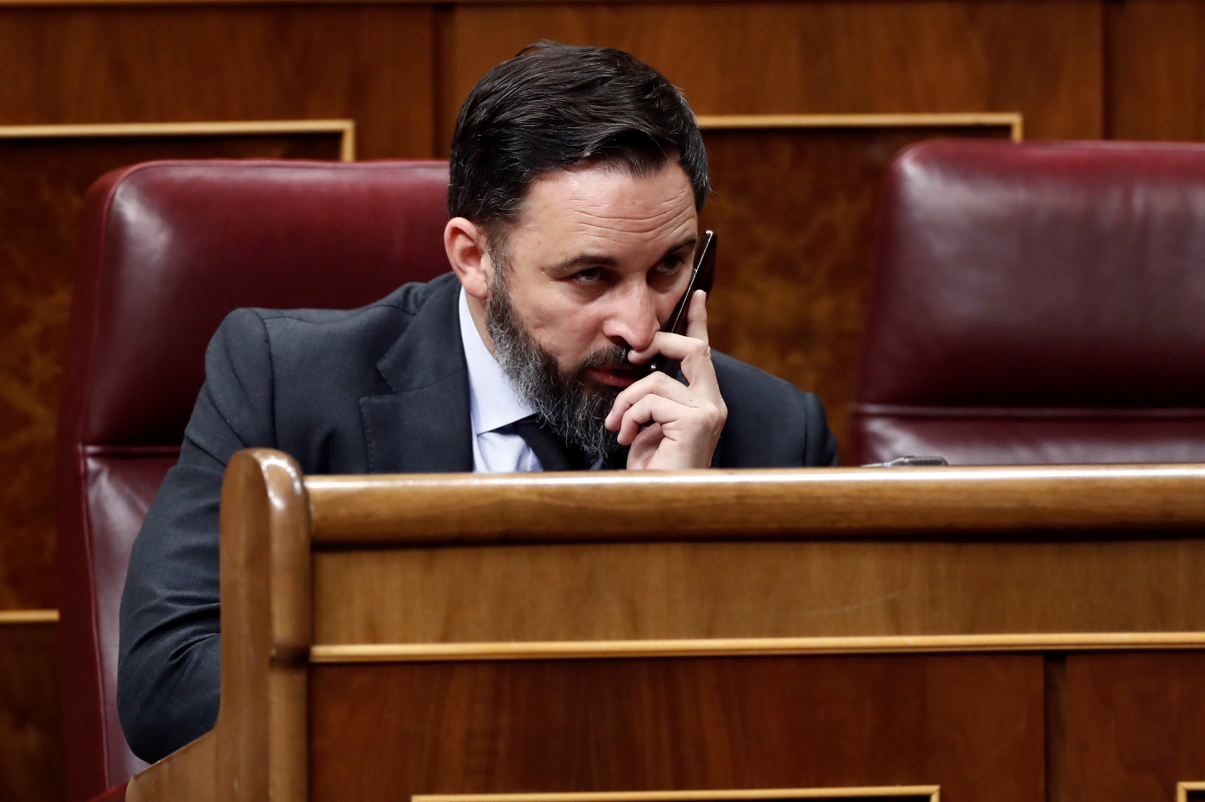 Una fundación de Santiago Abascal ingresó 857.000 euros en donaciones opacas